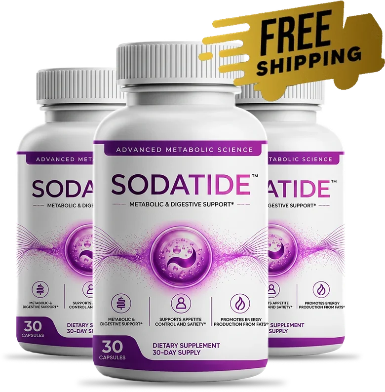 3 bottles of SodaTide